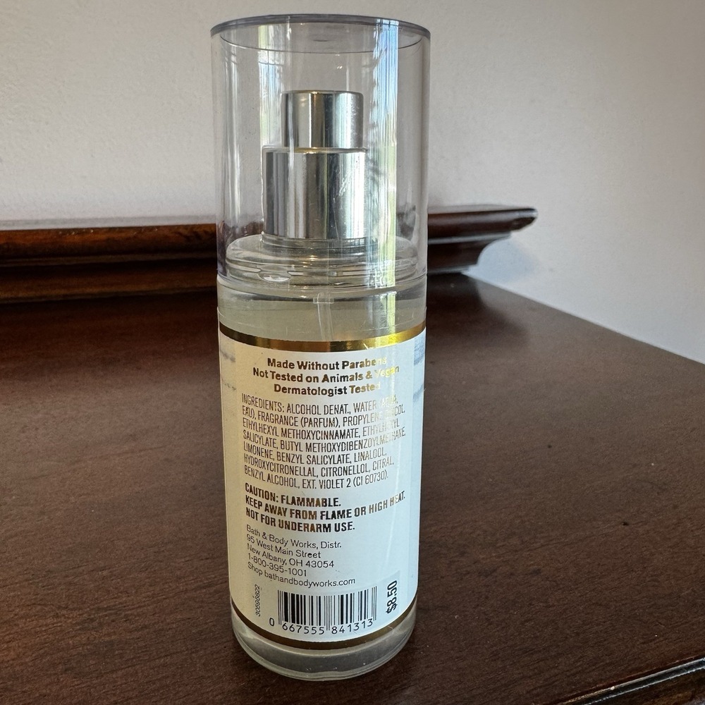 Bath & Body Works Fresh Getaway Fine Fragrance Mist 2.5 oz Travel Size - Picture 3 of 3